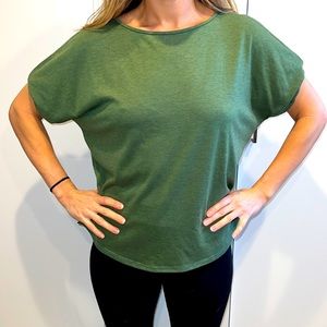 Light weight cold shoulder shirt